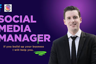 create facebook page, social media page and setup, post design