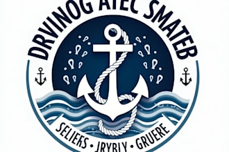 design high quality ship and nautical service logo for your business