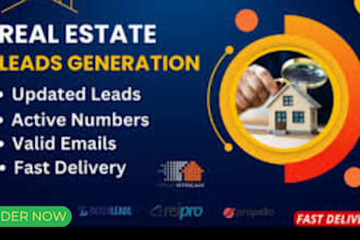 verified real estate leads with contact information