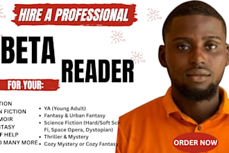 alpha or beta read ya fantasy thriller science fiction cozy short story novel