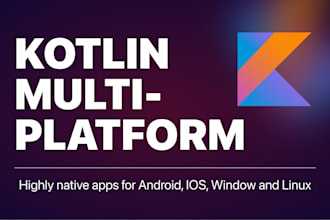 create kotlin multiplatform mobile apps for android and ios