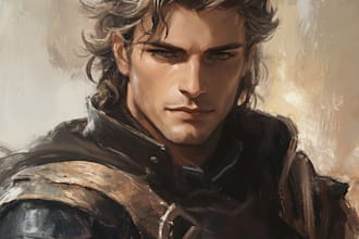 make your dnd character art or character design