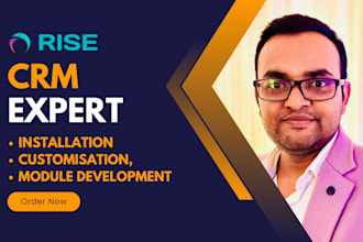 install, customise and develop modules for rise CRM