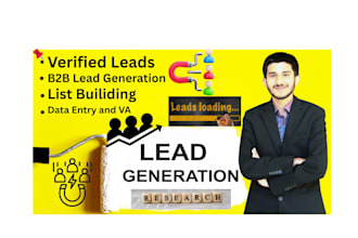 do manually researched and verified business leads for your business