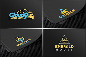 do modern minimalist creative business logo design