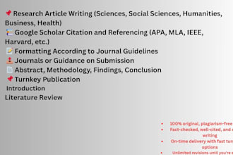 write research articles in a google scholar indexed journal and publish