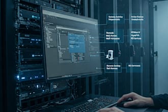 setup and configuring complete server infrastructures