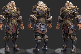paint humanoid creature to detail standard,figurine sculpture,toy 3d printing