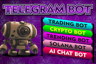 telegram bot, telegram trading bot, crypto trading bot, copy trade, solana bot