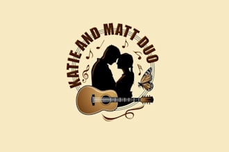 design acoustic music act logo