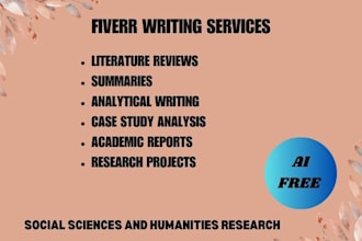 offer research services in social sciences and humanities