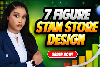 design 7 figure systeme io sales generating sales funnel, stan store marketing