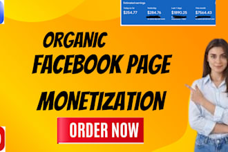 do complete facebook page monetization criteria organically