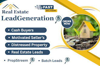 generate real estate cash buyers and motivated sellers leads