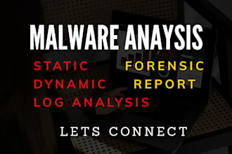 do malware analysis with report writing