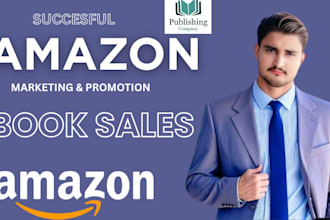 professionally promote your kindle book audiobook to gain sales ebook marketing