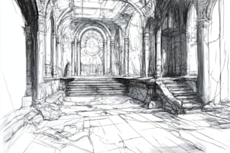 redraw architectural floorplans, sketch, pdf blueprint