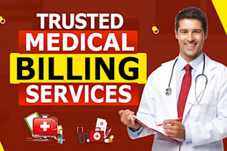 do medical billing, payment posting, denial handling