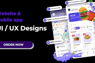 design UI UX for mobile app with figma for IOS or android