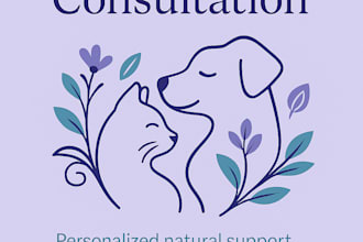 provide a holistic veterinary consultation for your dog or cat