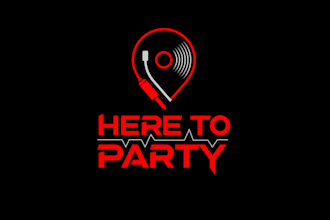 design raving release national party dj brand logo