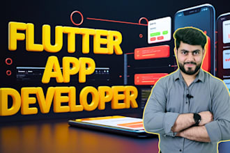 develop or fix your flutter or flutterflow app with modern UI and performance