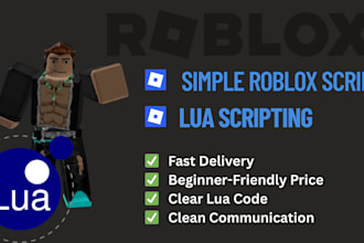 create simple roblox scripts and beginner friendly game features