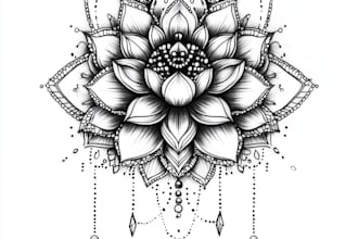 draw unique custom tattoo designs as a tattoo artist