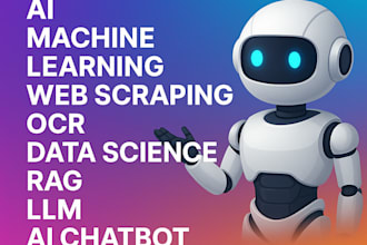 do python ai machine learning web scraping ocr data science rag llm ai chatbot