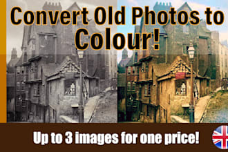 convert your old black and white photos to colour