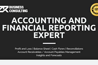 prepare financial statements, profit and loss, balance sheet, cash flows