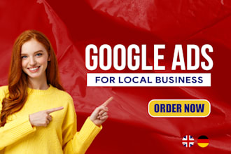create and manage google ads for local service business