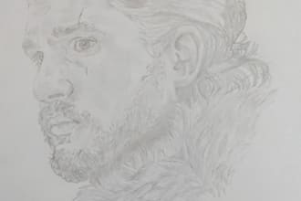 draw realistic celebrity portraits and engineering sketches