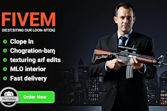 build NYC or los fivem map custom mlos, scripts, fivem ped