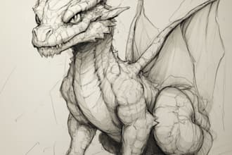 draw fantasy or creatures and monsters