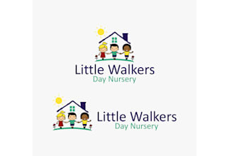 design modern child day care centre logo
