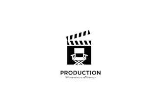 create a cinematic logo for your film studio or video production company