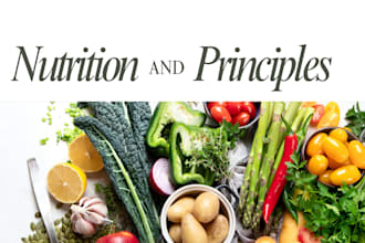 design a modern clean nutrition logo that reflects health and wellness