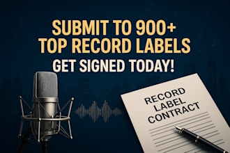 submit your music to 900 record labels and get signed