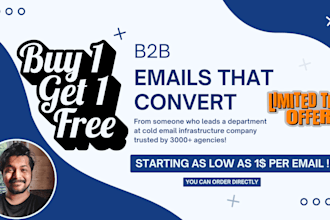 write sales converting b2b pitch for sequencing of marketing email sms linkedin