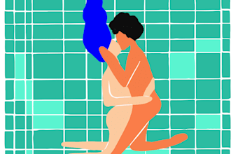 create a colorfull illustration for your futur project