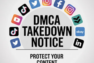 send dmca takedown notice,facebook, instagram,telegram,reddit,yt,onlyfans,google