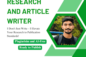 write medical research manuscripts for publications and spss analysis