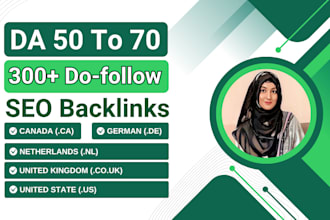 make high da50 canada ca, dutch nl, german de, usa us, uk dofollow SEO backlinks