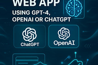 build a custom ai powered web app using gpt4, openai or chatgpt