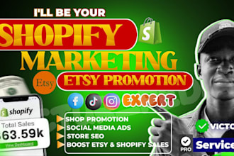 boost shopify sales, shopify marketing, shopify promotion, etsy shop promotion