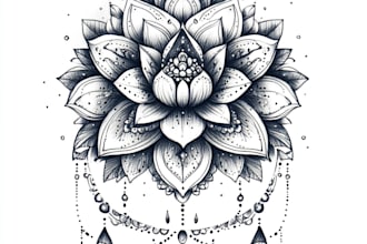 draw custom tattoo designs