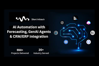 setup ai agents, llms, forecasting, demand planning and process automation