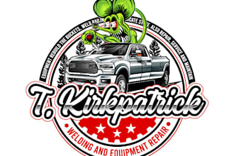 design a awesome vintage repair logo with fastest delivery