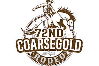 create eye catchy rodeo logo design with unlimited revision